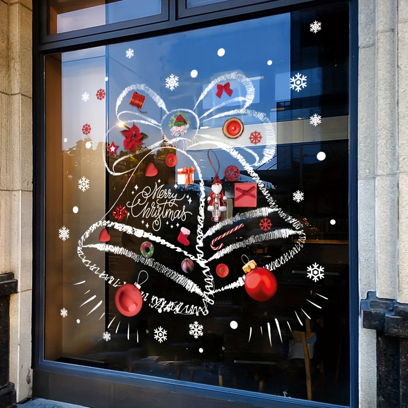 Christmas Stickers Snowflake T - Snowflake Window Decal recension och pris