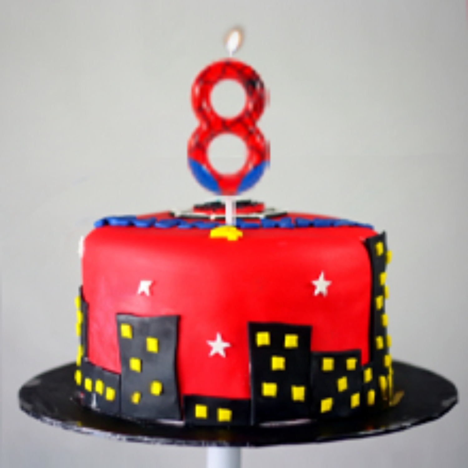 Spider Party 0-9 Birthday Cand - Holiday Candle Set recension och pris