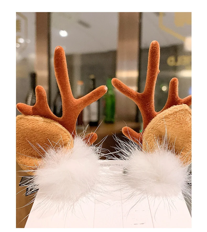 Christmas Headband Reindeer An - Reindeer Antlers Headband recension och pris