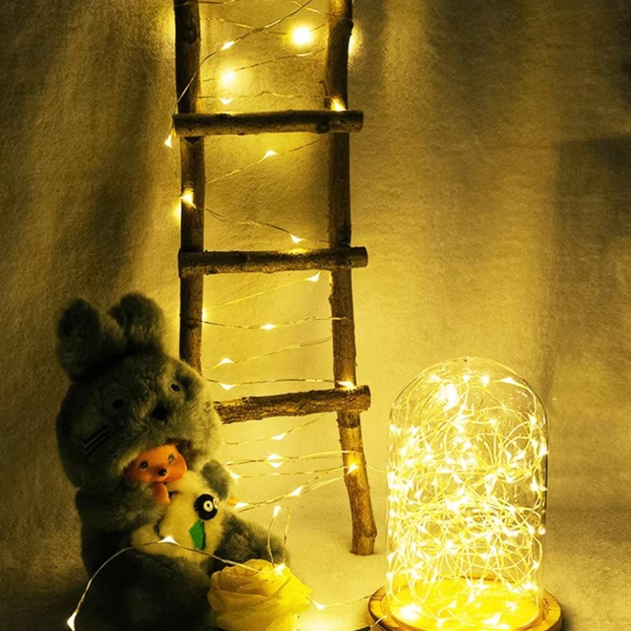 3PCS 5/10/20M Copper Wire LED  - Led Fairy String Lights recension och pris