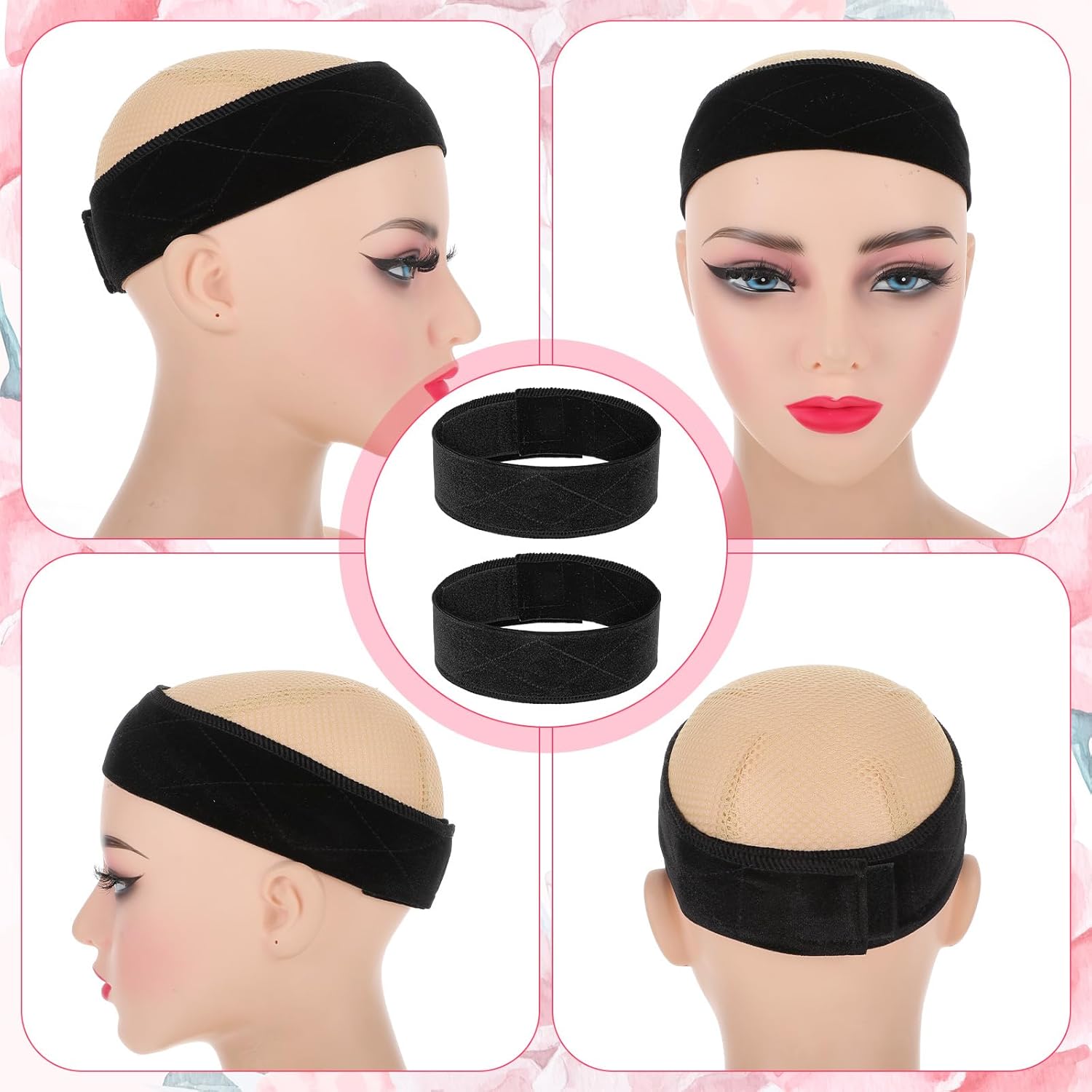 Wig Grip Bands and Dome Mesh W - Christmas Stocking Hanging recension och pris