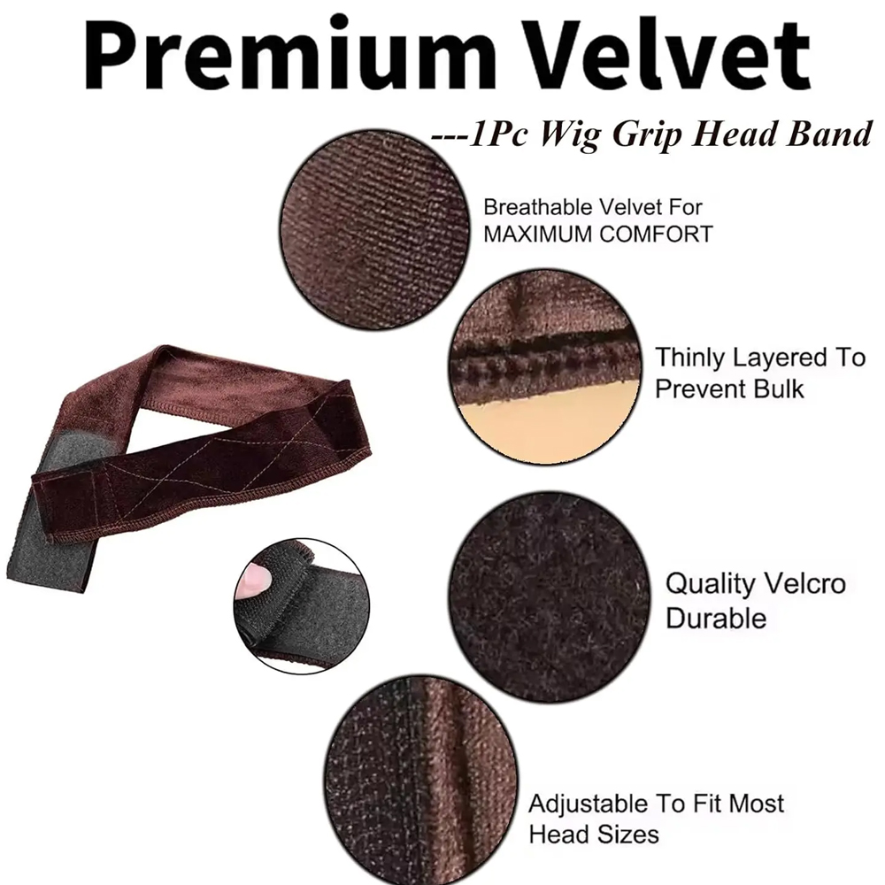 Wig Grip Bands and Dome Mesh W - Christmas Stocking Hanging recension och pris