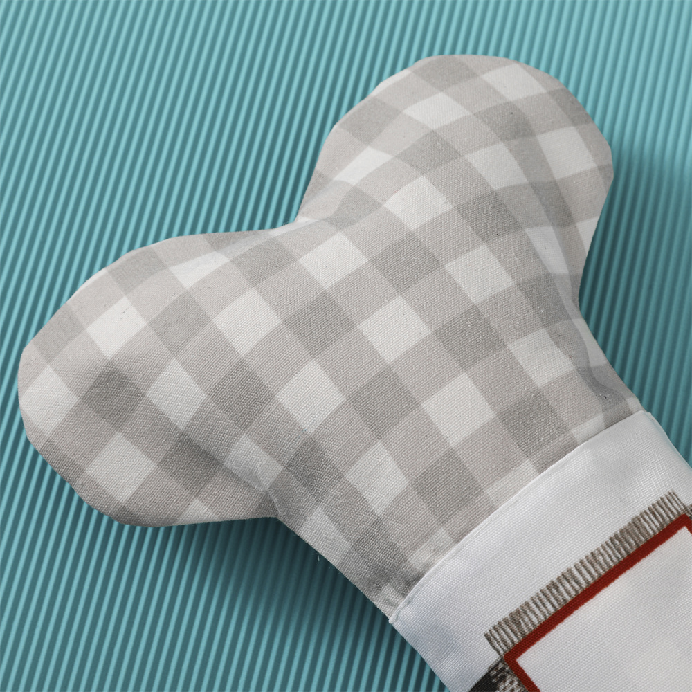 Plaid Pet Christmas Stocking F - Christmas Stocking Hanging recension och pris
