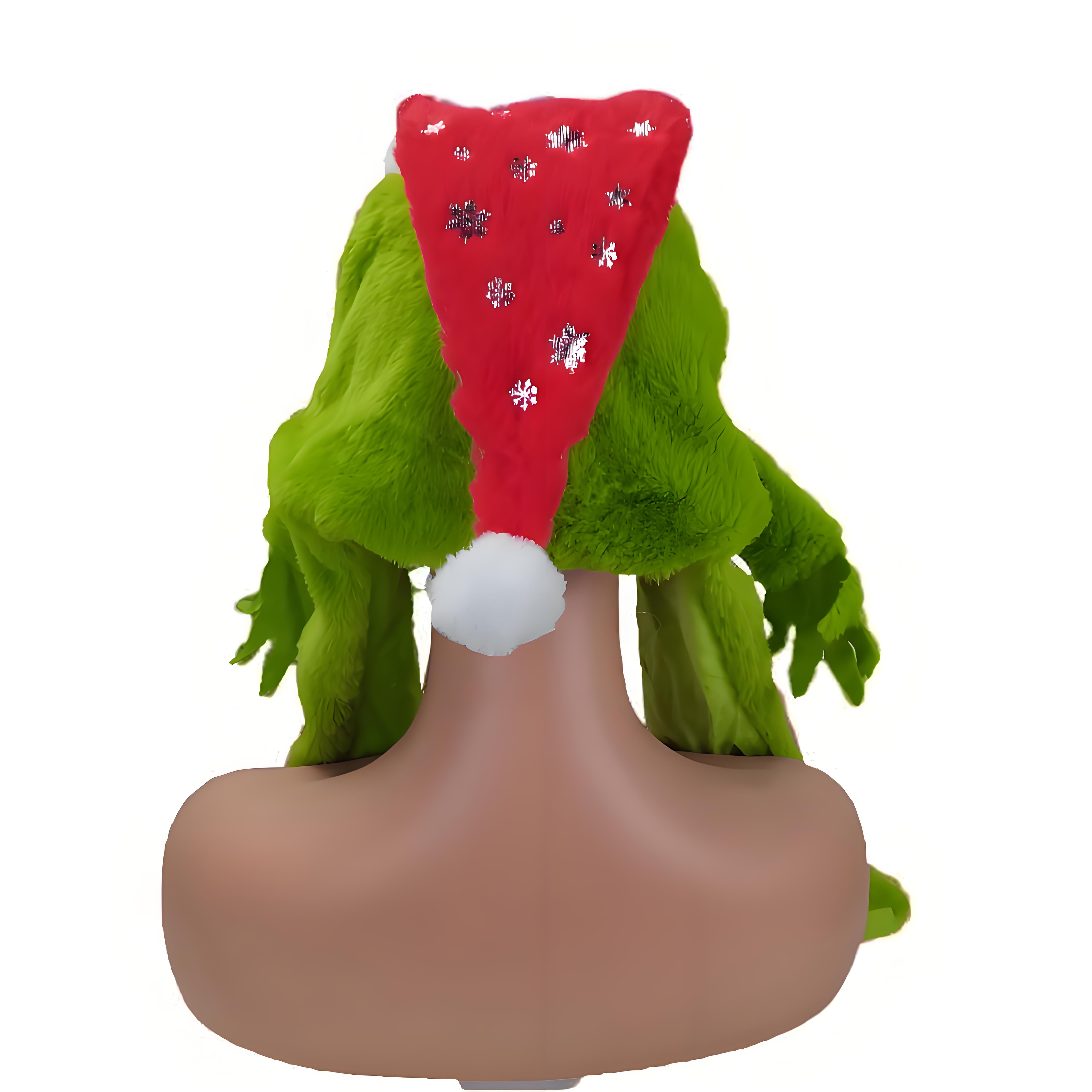Plush Grincese Hat Cap Scarf C - Santa Hat Plush recension och pris