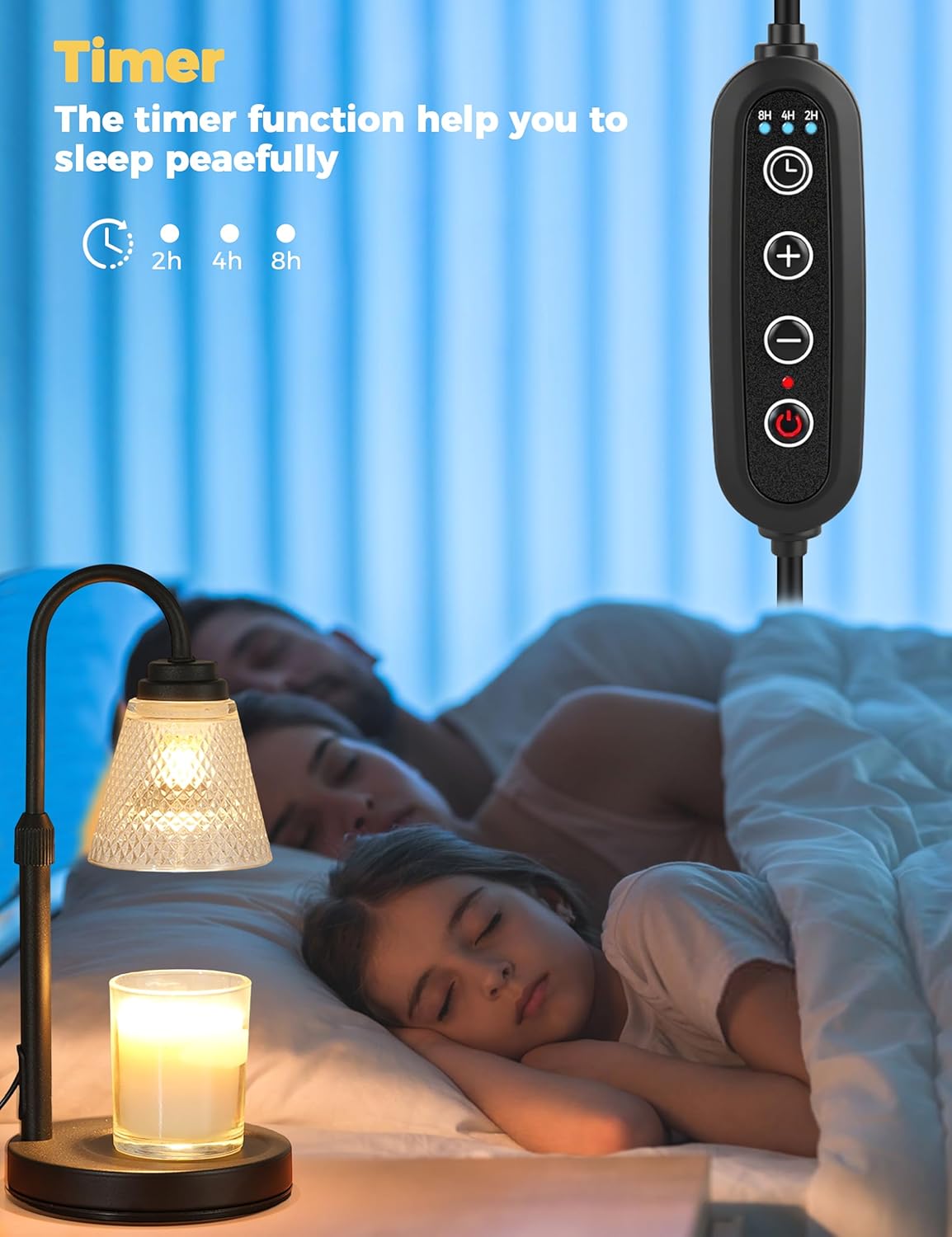 Candle Warmer Lamp with Timer  - Holiday Candle Set recension och pris
