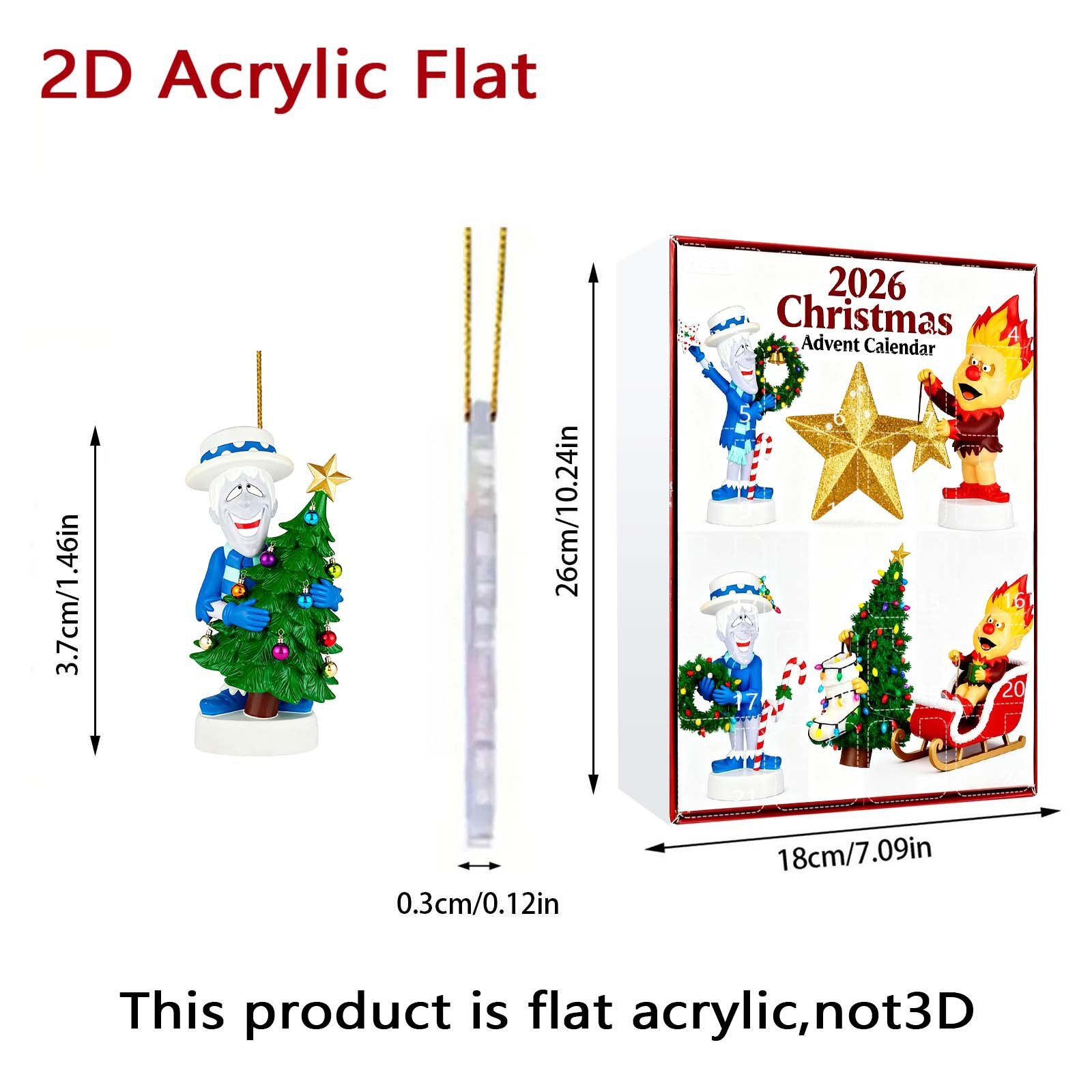 2026 The Year Without A Santa  - Advent Calendar Gift recension och pris