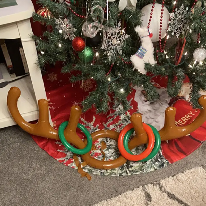 1/3/5set Christmas Game Inflat - Reindeer Antlers Headband recension och pris