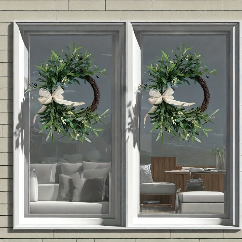 2025 Artificial Olive Wreath W - Christmas Wreath Fake recension och pris