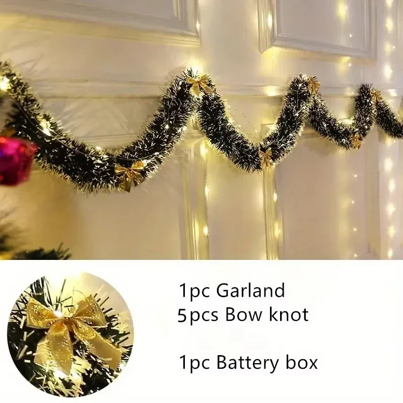 Christmas Tinsel Garland Artif - Tinsel Garland Decoration recension och pris