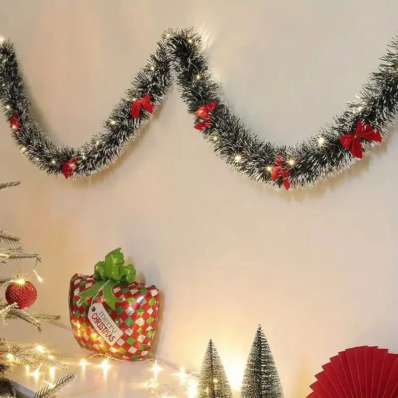 Christmas Tinsel Garland Artif - Tinsel Garland Decoration recension och pris