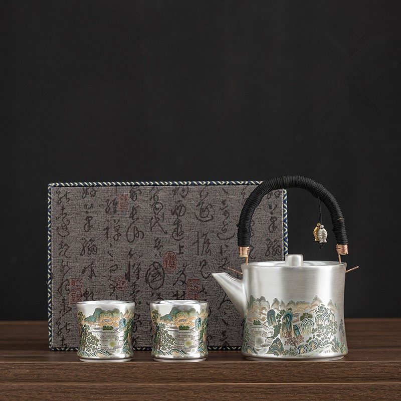 PYH Liu Yin one pot two cups p - Gift Box Wrap Set recension och pris